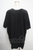 画像2: ヴィヴィアンウエストウッド 中古 / ペルシャネコプリントドルマンTシャツ 2 ブラック  Y-25-03-19-031-to-SZ-ZY (2)