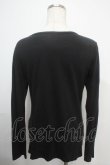 画像2: ヴィヴィアンウエストウッド 中古 / リッププリントTシャツ 2 ブラック  Y-25-03-19-033-ts-SZ-ZY (2)