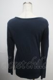 画像2: ヴィヴィアンウエストウッド 中古 / ペルシャネコプリントTシャツ  紺  Y-25-03-19-039-to-SZ-ZY (2)
