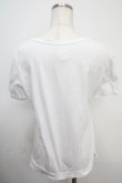 画像2: ANGLOMANIA 中古 / フラワープリントカットソー 40 ホワイト  Y-25-03-19-042-to-SZ-ZY (2)