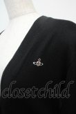 画像3: ヴィヴィアンウエストウッド 中古 / 単色オーブ刺繍カーディガン 02 ブラック  Y-25-03-19-049-to-SZ-ZY (3)