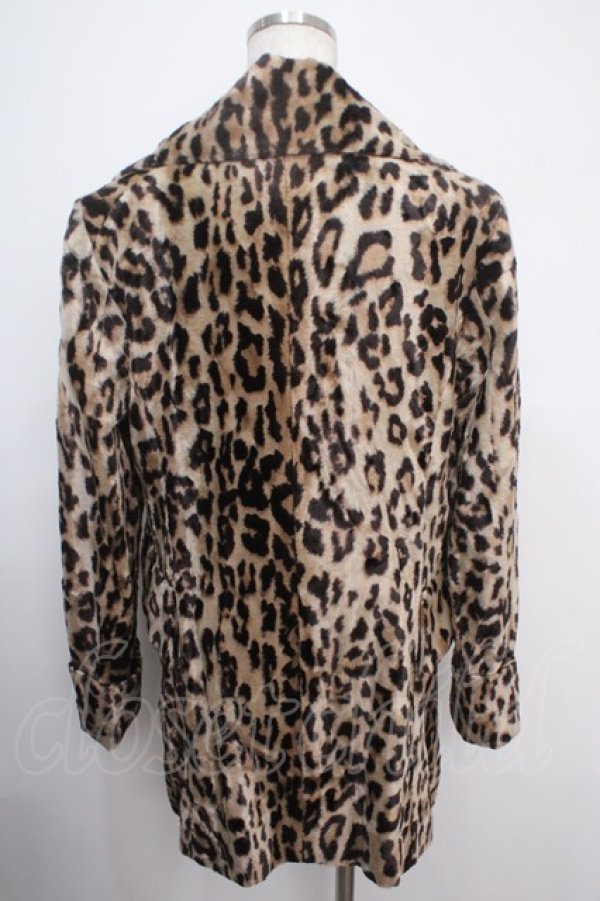 画像2: ヴィヴィアンウエストウッド 中古 / レオパードコート 2 ブラウン  Y-25-03-19-057-co-SZ-ZY (2)