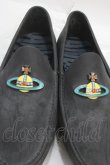 画像5: ヴィヴィアンウエストウッド MAN 中古 / MOCCASIN ORB 41 黒  Y-25-03-19-009-sh-SZ-ZY (5)