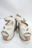 画像5: ヴィヴィアンウエストウッド 中古 / レザーウェッジサンダル 40 オフ  Y-25-03-19-012-sh-SZ-ZY (5)