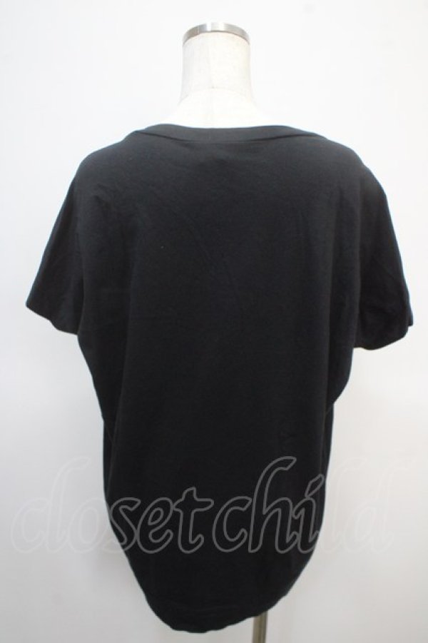 画像2: ヴィヴィアンウエストウッド 中古 / 額縁ウサギTシャツ 1 ブラック  Y-25-04-30-035-to-SZ-ZY (2)