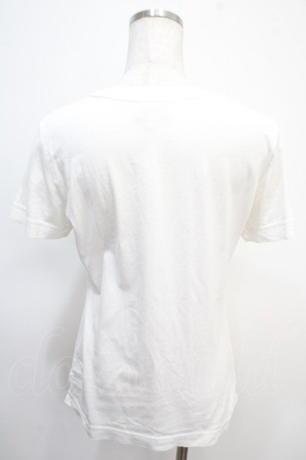 画像2: ヴィヴィアンウエストウッド 中古 / フラワーptオーブTシャツ 2 ホワイト  Y-25-04-30-037-ts-SZ-OS (2)