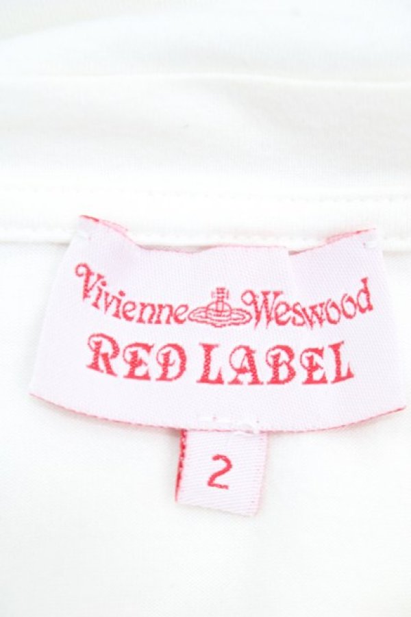 画像4: ヴィヴィアンウエストウッド 中古 / フラワーptオーブTシャツ 2 ホワイト  Y-25-04-30-037-ts-SZ-OS (4)