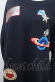 画像5: ヴィヴィアンウエストウッド 中古 / マルチアイコンワッペントレーナー 00 紺  Y-25-04-30-043-to-SZ-ZY (5)