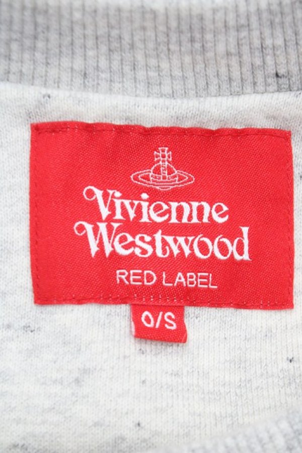 画像3: ヴィヴィアンウエストウッド 中古 / ワッペンオーブ刺繍スウェット 0/S オフシロ  Y-25-04-30-045-to-SZ-ZS (3)