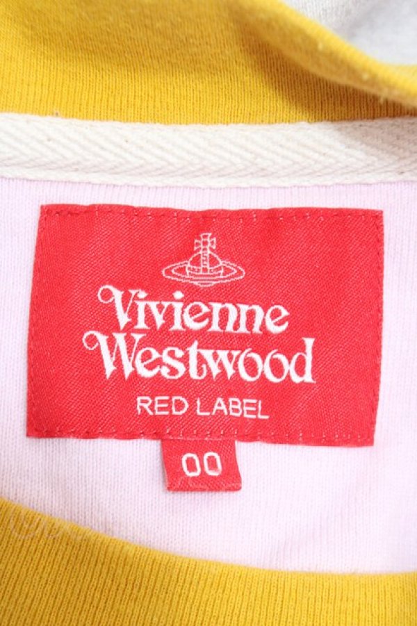 画像4: ヴィヴィアンウエストウッド 中古 / カメリアオーブ刺繍切リ替エスウェット 00 グレー  Y-25-04-30-046-to-SZ-ZS (4)