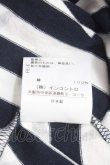 画像5: ヴィヴィアンウエストウッド 中古 / スクリブルハートストライプドレープトップ 00 紺  Y-25-04-30-047-to-SZ-ZY (5)