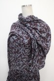 画像3: ヴィヴィアンウエストウッド 中古 / 総柄変形ワンピース 2 紫×青  Y-25-04-30-048-op-SZ-ZY (3)