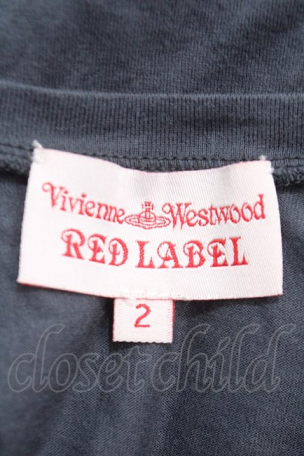 画像4: ヴィヴィアンウエストウッド 中古 / グラフィックORB　BIG Tシャツ 2 青  Y-25-04-30-050-ts-SZ-ZS (4)