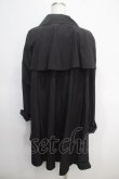 画像2: ヴィヴィアンウエストウッド 中古 / トレンチコート 2 ブラック  Y-25-04-30-053-co-SZ-ZY (2)