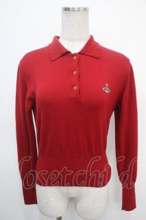 ヴィヴィアンウエストウッド 中古 / オーブ刺繍ポケットロングシャツ  オレンジ  I-25-04-30-005-bl-HD-ZI ヴィヴィアンウエストウッド 中古 / オーブ刺繍ポケットロング