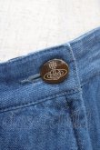 画像3: ヴィヴィアンウエストウッド 中古 / オーブ刺繍デニムキュロット 2 ウォッシュ  Y-25-04-30-058-pa-SZ-ZY (3)
