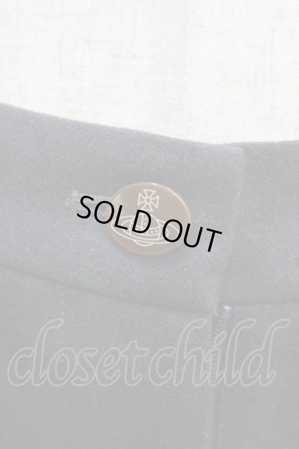 画像3: ヴィヴィアンウエストウッド 中古 / タック入フレアキュロット 2 グレー  Y-25-04-30-059-pa-SZ-ZS (3)