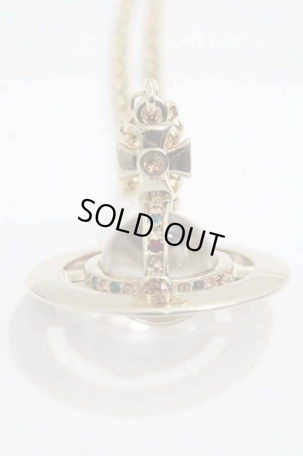 画像2: ヴィヴィアンウエストウッド 中古 / small orb pendant  ゴールド  Y-25-04-30-007-nl-SZ-ZY (2)