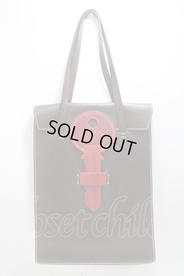 画像2: ヴィヴィアンウエストウッド 中古 / ビッグキーハンドバッグ  チョコ  Y-25-04-30-010-ba-SZ-OS (2)