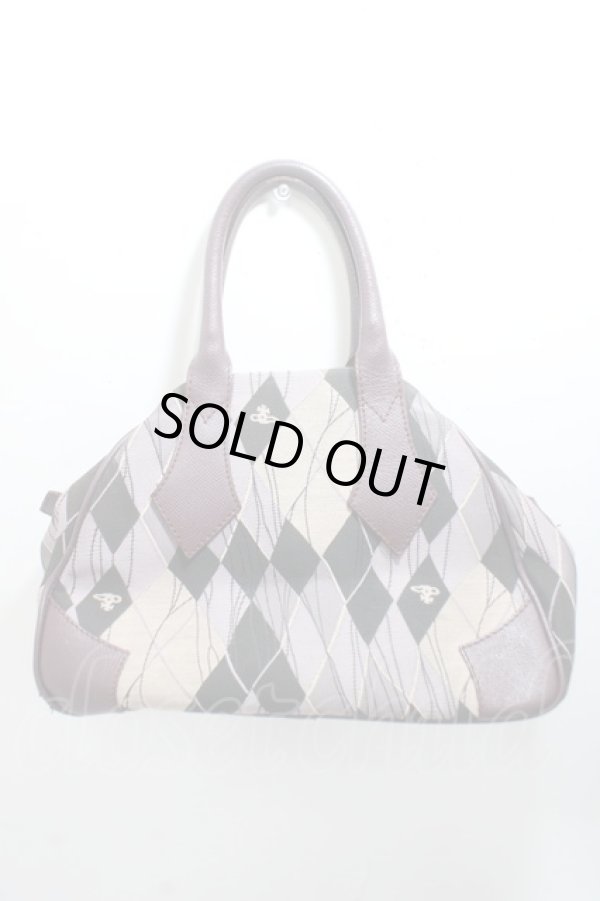 画像2: ヴィヴィアンウエストウッド 中古 / argyle yasmin bag    Y-25-04-30-013-ba-SZ-ZY (2)