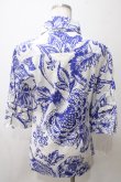 画像2: ヴィヴィアンウエストウッド 中古 //ポメグラネートラブシャツ 42 白ｘ青  Y-25-05-28-022-bl-SZ-ZY (2)