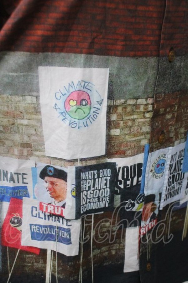 画像4: ヴィヴィアンウエストウッド MAN 中古 / クラークシャツ 48 ブラウン  Y-25-05-28-023-bl-AS-ZH (4)