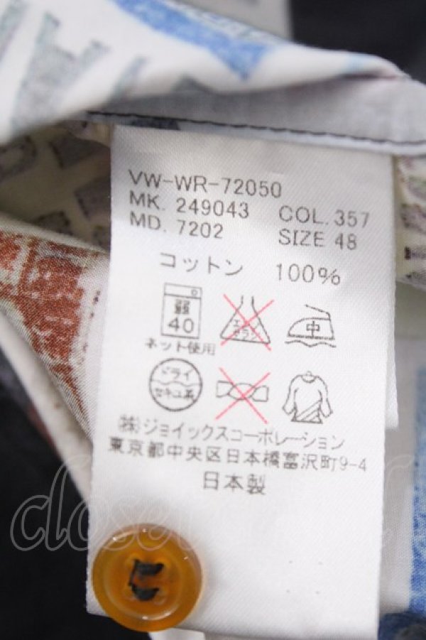 画像6: ヴィヴィアンウエストウッド MAN 中古 / クラークシャツ 48 ブラウン  Y-25-05-28-023-bl-AS-ZH (6)