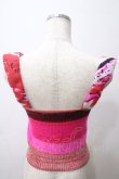 画像2: ヴィヴィアンウエストウッド 中古 / GRAFFITI BODICE XS/S ピンク  Y-25-05-28-024-to-SZ-ZY (2)