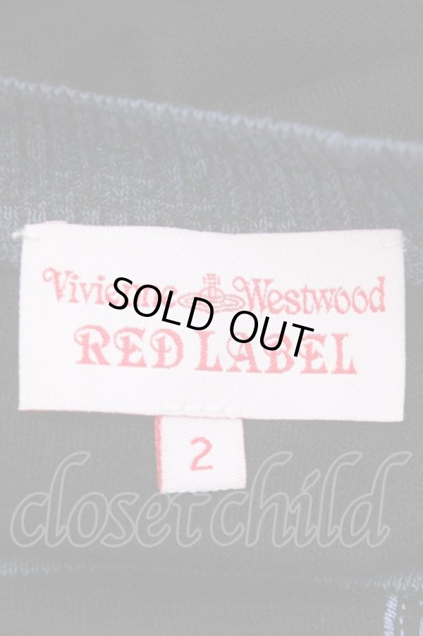 画像4: ヴィヴィアンウエストウッド 中古 / 刺繍トップス 2 黒  Y-25-05-28-030-ts-AS-ZY (4)