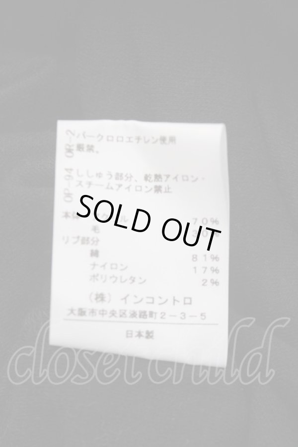 画像5: ヴィヴィアンウエストウッド 中古 / 刺繍トップス 2 黒  Y-25-05-28-030-ts-AS-ZY (5)