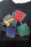 画像3: ANGLOMANIA 中古 / オーガニックコットン天竺Ripped Paper OrbクロップドビーフィーTシャツ 00 黒  Y-25-05-28-031-ts-AS-ZY (3)