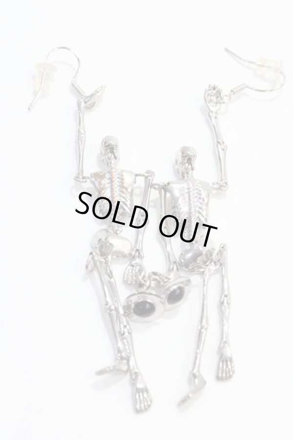 画像2: ヴィヴィアンウエストウッド 中古 / Eスケルトンピアス  シルバー  Y-25-05-28-004-er-SZ-ZY (2)