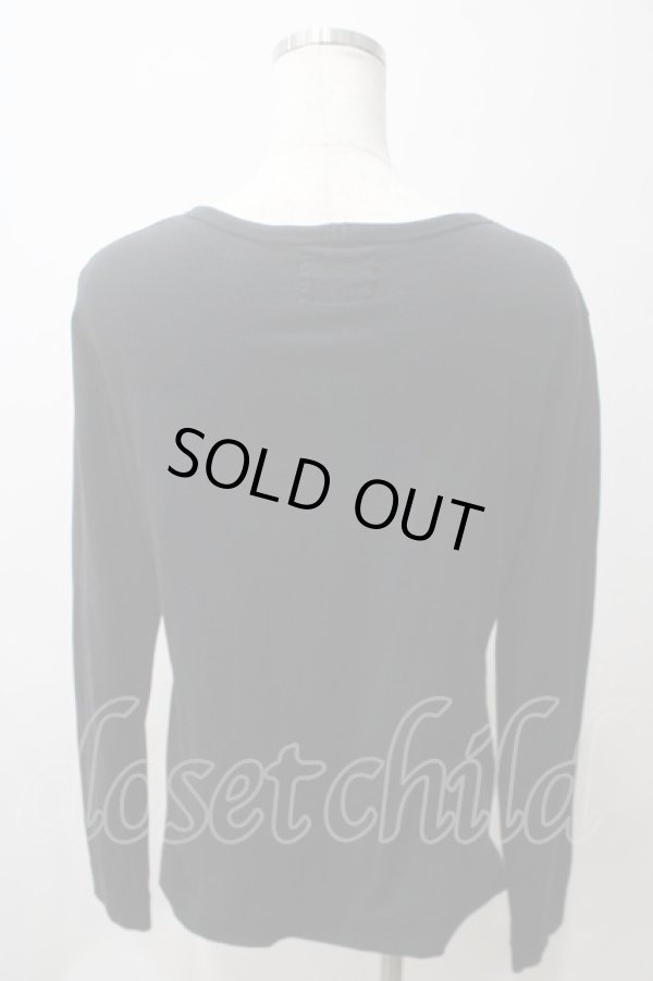 画像2: ANGLOMANIA 中古 / ロゴフレームptカットソー 40 ブラック  Y-25-05-28-032-to-SZ-ZH (2)