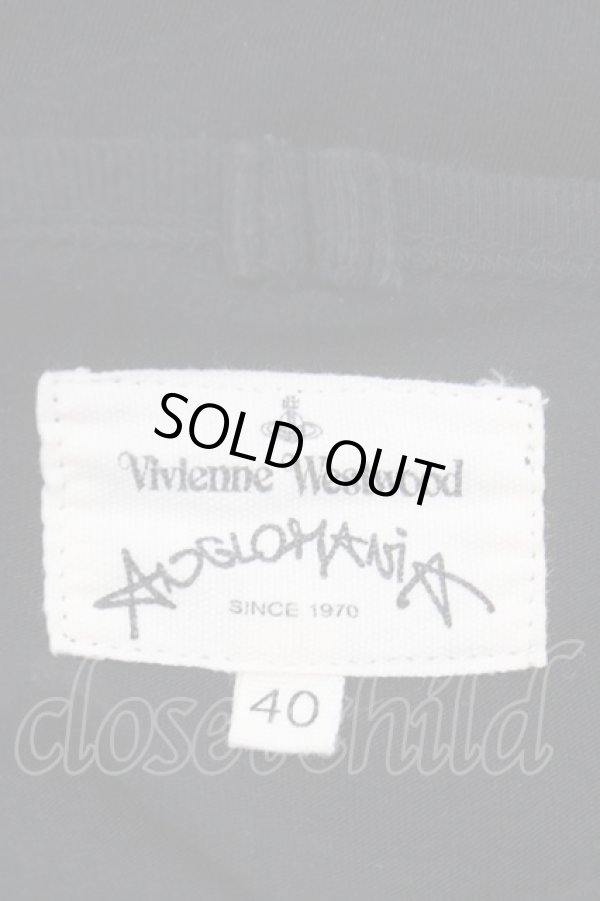 画像4: ANGLOMANIA 中古 / ロゴフレームptカットソー 40 ブラック  Y-25-05-28-032-to-SZ-ZH (4)