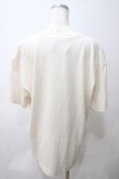 画像2: ヴィヴィアンウエストウッド 中古 / 4/1BD天竺SKULL PATCHオーバーサイズTシャツ 00 ベージュ  Y-25-05-28-033-to-AS-ZY (2)