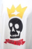 画像3: ヴィヴィアンウエストウッド 中古 / 4/1BD天竺SKULL PATCHオーバーサイズTシャツ 00 ベージュ  Y-25-05-28-033-to-AS-ZY (3)