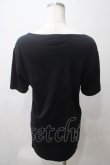 画像2: ヴィヴィアンウエストウッド MAN 中古 / TS/リーフ箔ｐｔTシャツ 46 黒  Y-25-05-28-036-ts-IN-ZY (2)