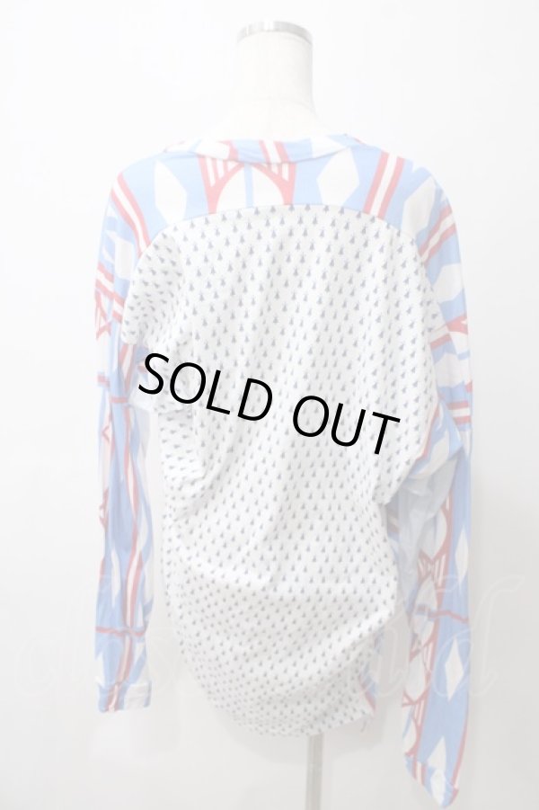 画像2: ヴィヴィアンウエストウッド 中古 / /ニュースクイグルカットソー 0S 青  Y-25-05-28-038-to-AS-ZH (2)