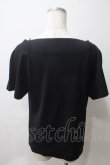 画像2: ヴィヴィアンウエストウッド 中古 / オーブプリントTシャツ 00 黒  Y-25-05-28-041-ts-SZ-ZY (2)