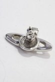 画像2: ヴィヴィアンウエストウッド 中古 / minibass relirf orb pierce  シルバー  Y-25-05-28-001-ac-SZ-ZY (2)