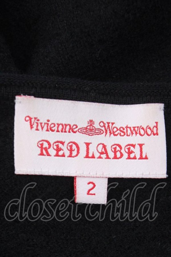 画像4: ヴィヴィアンウエストウッド 中古 / フレーム柄ニットカーディガン 2 黒  Y-25-05-28-042-to-AS-ZY (4)