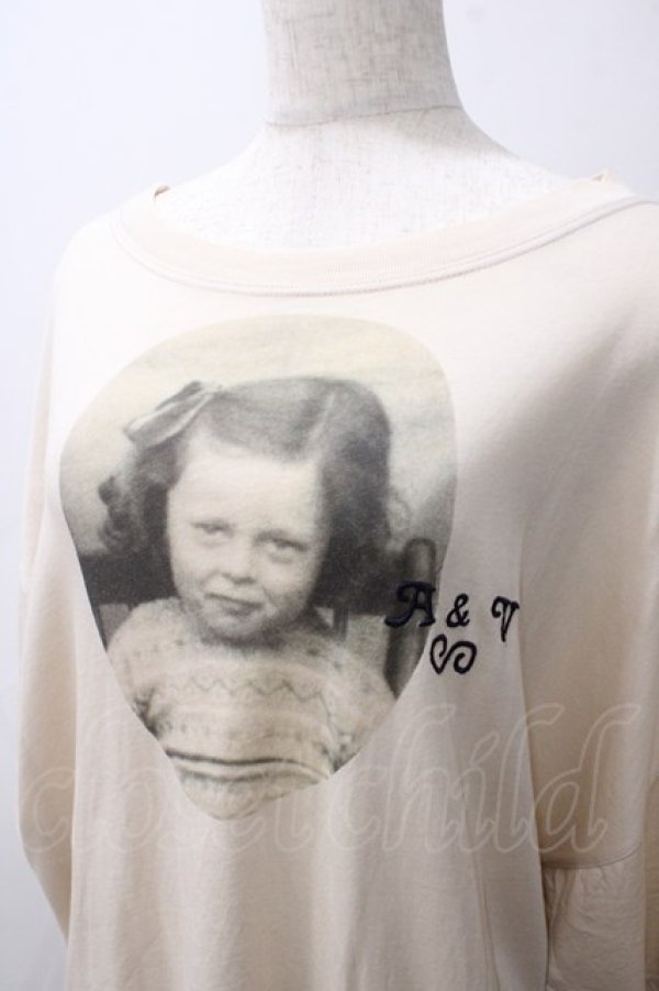 画像3: ヴィヴィアンウエストウッド 中古 / andreas kronthaler Tシャツ S/M ベージュ  Y-25-05-28-043-bl-SZ-OS (3)