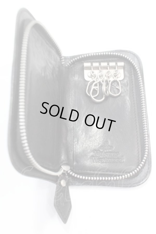 画像4: ヴィヴィアンウエストウッド 中古 / オーブキーケース  黒  Y-25-05-28-005-wa-AS-ZY (4)