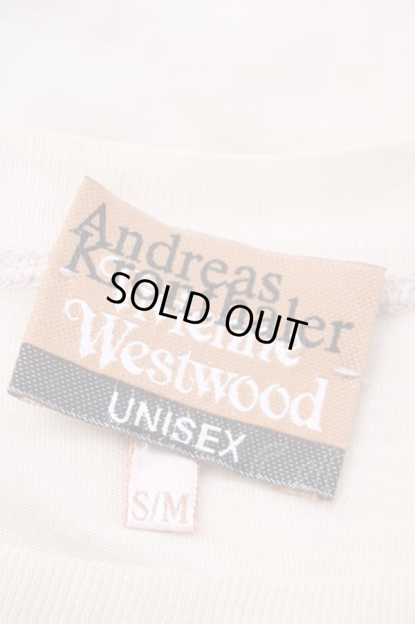 画像4: ヴィヴィアンウエストウッド 中古 / andreas kronthaler Tシャツ S/M ベージュ  Y-25-05-28-043-bl-SZ-ZH (4)