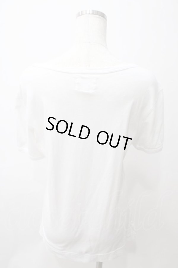 画像2: ANGLOMANIA 中古 / アニマルptトップス 40 白  Y-25-05-28-046-to-AS-ZH (2)