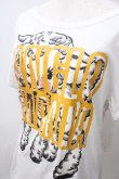 画像3: ANGLOMANIA 中古 / アニマルptトップス 40 白  Y-25-05-28-046-to-AS-ZY (3)