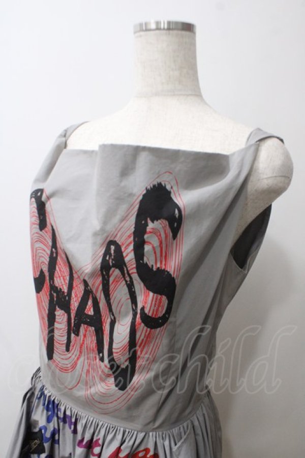 画像3: ANGLOMANIA 中古 / CHAOS DRESS　ワンピース 40 グレー  Y-25-05-28-050-op-AS-ZH (3)