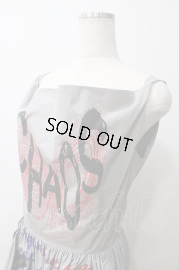 画像3: ANGLOMANIA 中古 / CHAOS DRESS　ワンピース 40 グレー  Y-25-05-28-050-op-AS-ZH (3)