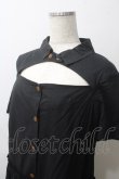 画像3: ヴィヴィアンウエストウッド 中古 / オーブ刺繍ギャザーワンピース 3 黒  Y-25-05-28-051-op-SZ-ZY (3)