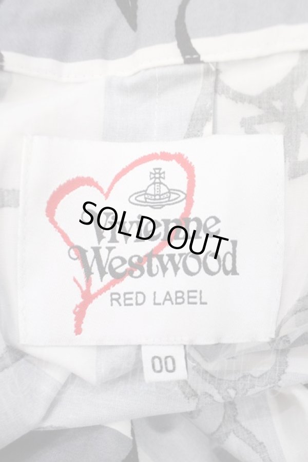 画像6: ヴィヴィアンウエストウッド 中古 / スクリブルハート浴衣  ホワイト×グレー  Y-25-05-28-056-op-SZ-ZH (6)